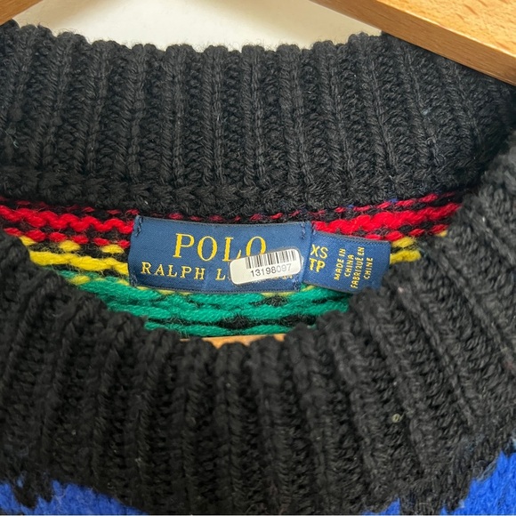 Polo Ralph Lauren Absract Fair Isle Sweater - Picture 4 of 6